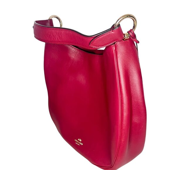 Coach Nomad Hobo 36026 Glovetanned Leather Shoulder Bag Purse Authenticated READ - Picture 13 of 16